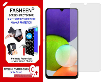 Fasheen Tempered Glass Guard for SAMSUNG A22(Pack of 1)