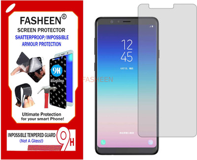 Fasheen Tempered Glass Guard for SAMSUNG GALAXY A9 STAR (Flexible Shatterproof)(Pack of 1)