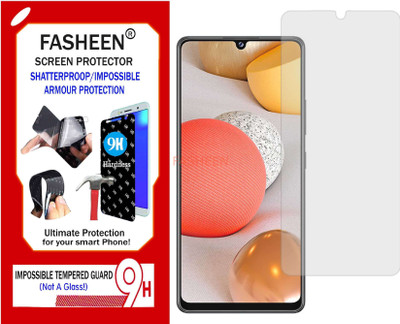 Fasheen Tempered Glass Guard for SAMSUNG GALAXY M42 5G (Flexible Shatterproof)(Pack of 1)
