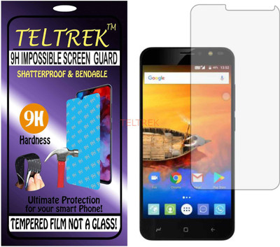 TELTREK Tempered Glass Guard for IVOOMI ME3 (Flexible Shatterproof)(Pack of 1)