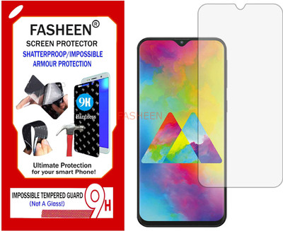 Fasheen Tempered Glass Guard for SAMSUNG GALAXY M20 (Flexible Shatterproof)(Pack of 1)
