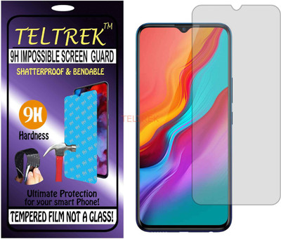 TELTREK Tempered Glass Guard for INFINIX HOT 8 LITE (Flexible Shatterproof)(Pack of 1)