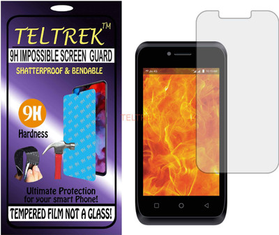 TELTREK Tempered Glass Guard for LYF FLAME 6 (Flexible Shatterproof)(Pack of 1)