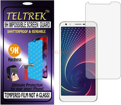 TELTREK Tempered Glass Guard for INTEX INFIE 33 (Flexible Shatterproof)(Pack of 1)