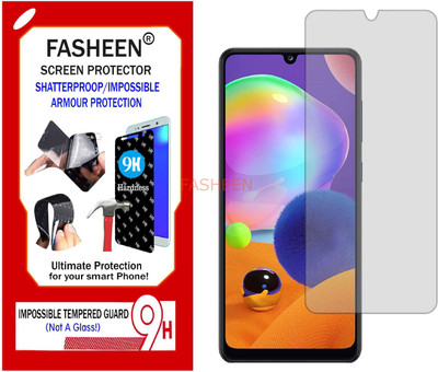 Fasheen Tempered Glass Guard for SAMSUNG GALAXY A31 (Flexible Shatterproof)(Pack of 1)