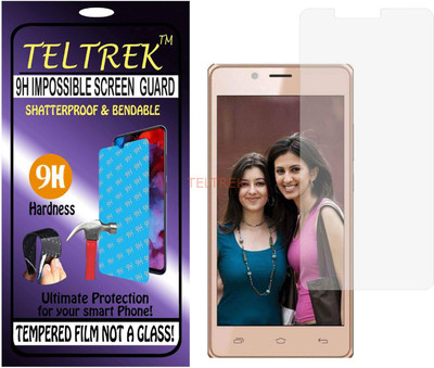 TELTREK Tempered Glass Guard for INTEX AQUA STYLE 3 (Flexible Shatterproof)(Pack of 1)