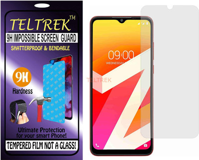 TELTREK Tempered Glass Guard for LAVA Z6 (Flexible Shatterproof)(Pack of 1)