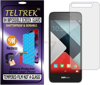 TELTREK Tempered Glass Guard for INFOCUS M350 (Flexible Shatterproof)(Pack of 1)