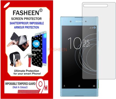 Fasheen Tempered Glass Guard for SONY XPERIA XA1 PLUS DUAL (Flexible Shatterproof)(Pack of 1)