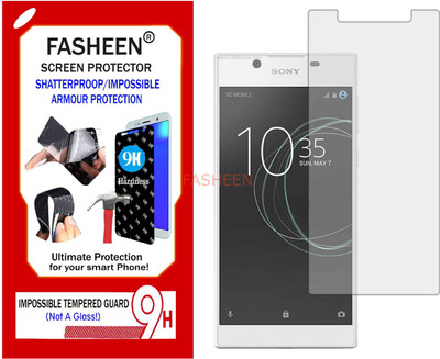 Fasheen Tempered Glass Guard for SONY L1 DUAL (Flexible Shatterproof)(Pack of 1)