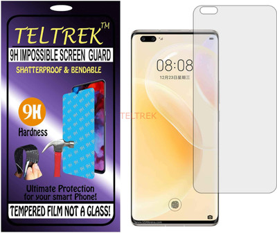 TELTREK Tempered Glass Guard for HUAWEI NOVA 8 PRO 5G (Flexible Shatterproof)(Pack of 1)