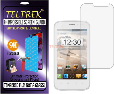 TELTREK Tempered Glass Guard for INTEX AQUA FLASH (Flexible Shatterproof)(Pack of 1)