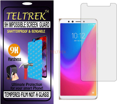 TELTREK Tempered Glass Guard for LENOVO K5 PRO (Flexible Shatterproof)(Pack of 1)
