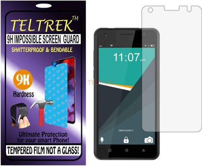TELTREK Tempered Glass Guard for IVOOMI V5 (Flexible Shatterproof)(Pack of 1)