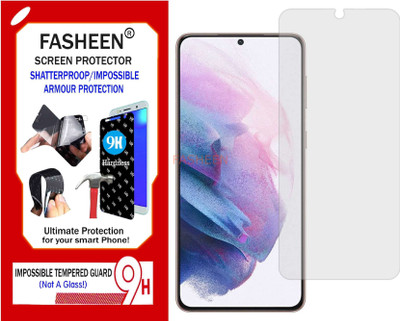 Fasheen Tempered Glass Guard for SAMSUNG GALAXY S21 PLUS 5G (Flexible Shatterproof)(Pack of 1)