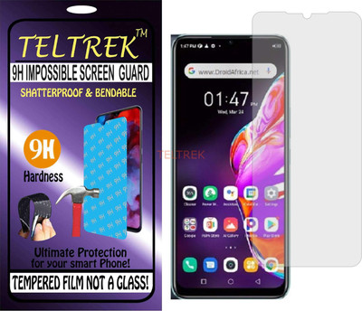 TELTREK Tempered Glass Guard for INFINIX HOT 10s (Flexible Shatterproof)(Pack of 1)
