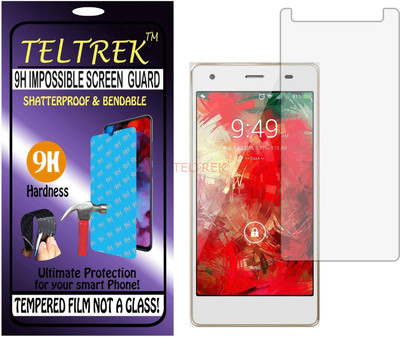 TELTREK Tempered Glass Guard for INTEX AQUA ACE 4G (Flexible Shatterproof)(Pack of 1)