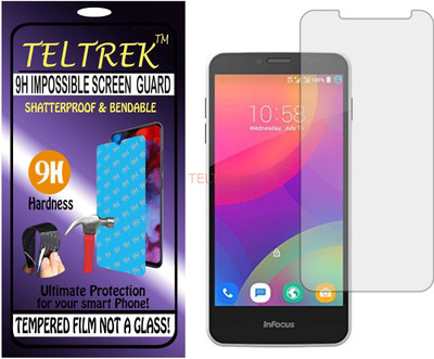 TELTREK Tempered Glass Guard for INFOCUS M370I (Flexible Shatterproof)(Pack of 1)