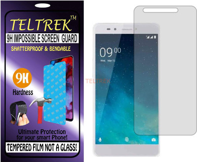 TELTREK Tempered Glass Guard for LAVA Z25 (Flexible Shatterproof)(Pack of 1)