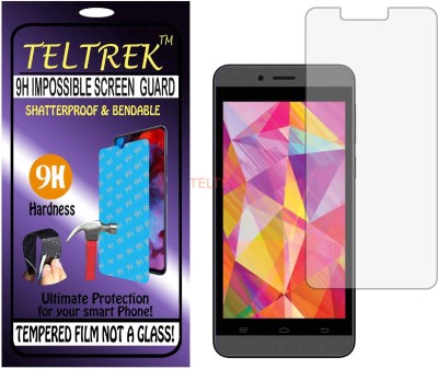 TELTREK Tempered Glass Guard for INTEX AQUA Q7 (Flexible Shatterproof)(Pack of 1)