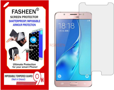 Fasheen Tempered Glass Guard for SAMSUNG GALAXY J5-6 (Flexible Shatterproof)(Pack of 1)