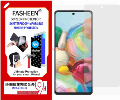 Fasheen Tempered Glass Guard for SAMSUNG A71 5G(Pack of 1)