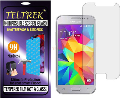 TELTREK Tempered Glass Guard for SAMSUNG I8262 (GALAXY CORE) (Flexible Shatterproof)(Pack of 1)