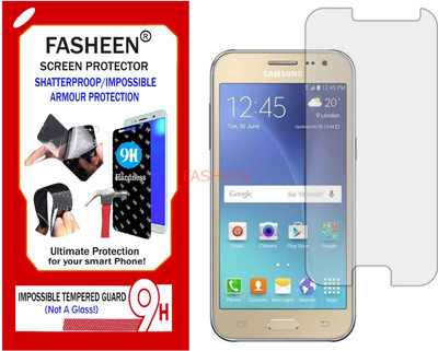 Fasheen Tempered Glass Guard for SAMSUNG GALAXY J2 2017 (Flexible Shatterproof)(Pack of 1)