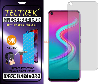 TELTREK Tempered Glass Guard for INFINIX S5 LITE (Flexible Shatterproof)(Pack of 1)