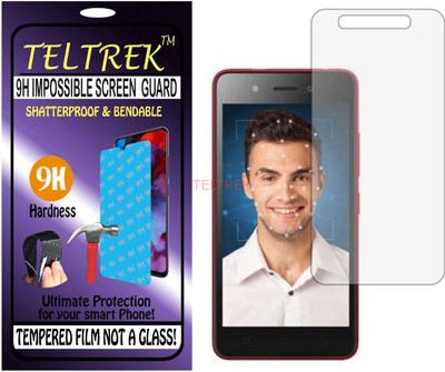 TELTREK Tempered Glass Guard for ITEL A25 PRO (Flexible Shatterproof)(Pack of 1)
