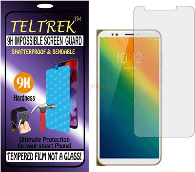 TELTREK Tempered Glass Guard for LENOVO K5 NOTE 2018 (Flexible Shatterproof)(Pack of 1)