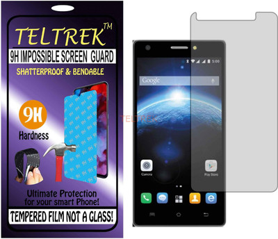 TELTREK Tempered Glass Guard for LAVA IRIS X5 (Flexible Shatterproof)(Pack of 1)