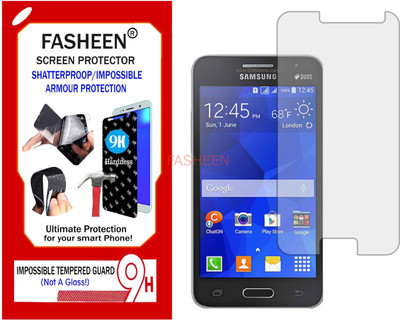 Fasheen Tempered Glass Guard for G355H (SAMSUNG GALAXY CORE 2) (Flexible Shatterproof)(Pack of 1)