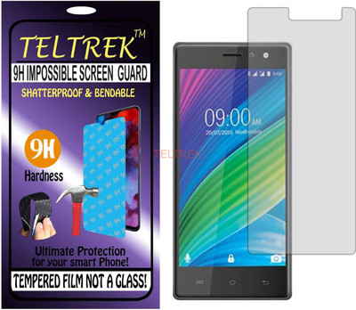TELTREK Tempered Glass Guard for LAVA X38 (Flexible Shatterproof)(Pack of 1)