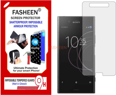 Fasheen Tempered Glass Guard for SONY XPERIA XZ1 (Flexible Shatterproof)(Pack of 1)