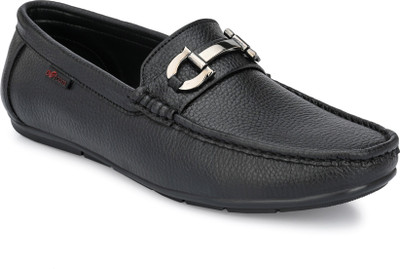 action DRIVE 52 Trendy Comfortable Stylish Casual Slip On Loafers Derby For Men(Black , 8)