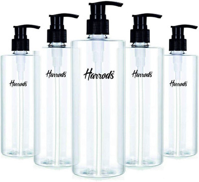 HARRODS 500 ml Plastic Bottle(Pack of 5, White)