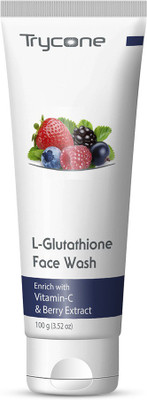 Trycone L Glutathione  Enrich with Vitamin-C for Skin Whitening, 100 Gm . Face Wash(100 g)