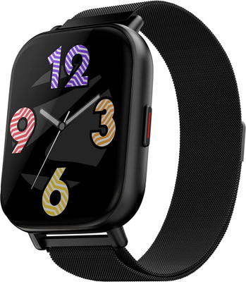ZEBRONICS ZEB-FIT5220CH 7-Day Data Storage, 8 Sports Mode, SpO2, BP & HR Monitor, (Metal) Smartwatch