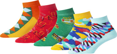 RC. ROYAL CLASS Boys Printed Ankle Length(Pack of 5)