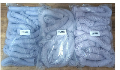 Kosh Spiral Binding Ring White Size 22mm, 25mm, 28mm, (Pack of 3 Packet) Manual Ring Binder