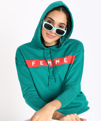 French Connection 3/4th Sleeve Printed Women Sweatshirt