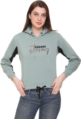 tricot apparels Full Sleeve Printed Women Sweatshirt