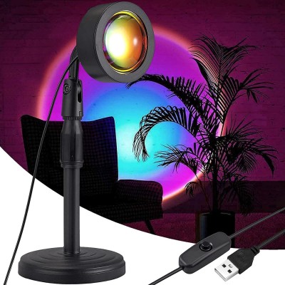 Xydrozen 24Keys Remote Multiple Colors | RGB LED Night Light-F4 Night Lamp(14 cm, Black)