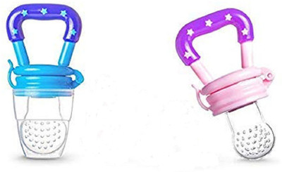 Sharma Clothing Baby Teether Soother Teether and Feeder(Blue & Pink)