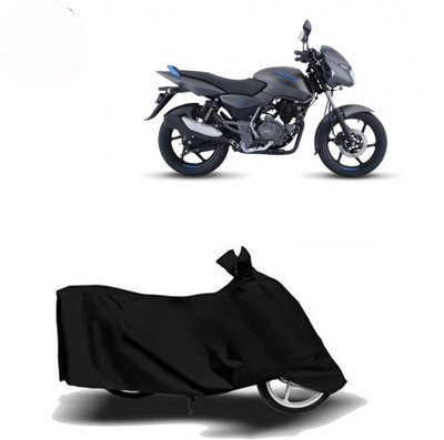 Exciting collections Two Wheeler Cover for Bajaj(Pulsar 125 Neon, Black)