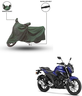 Trader's Stop Two Wheeler Cover for Yamaha(Green)