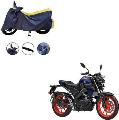 Home Ark Two Wheeler Cover for Yamaha(MT-15, Yellow)