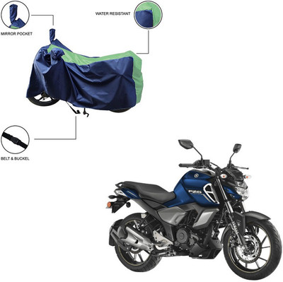 Pop Shade Two Wheeler Cover for Yamaha(FZ S V3.0 FI, Green)