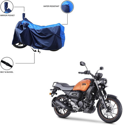 Trader's Stop Two Wheeler Cover for Yamaha(Blue)